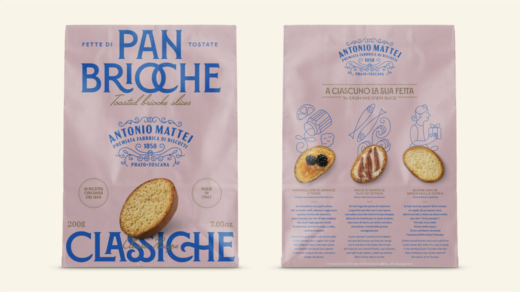 Biscotti della Salute or Mattei Toasted Pan Brioche Slices